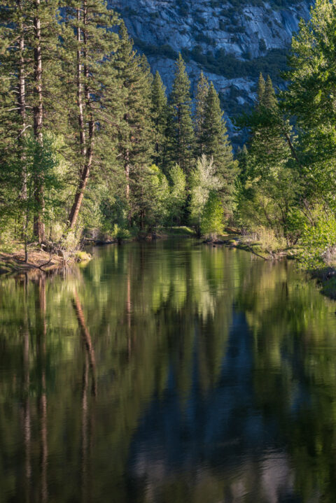 Yosemite National Park in Autumn Reflections in Merced River